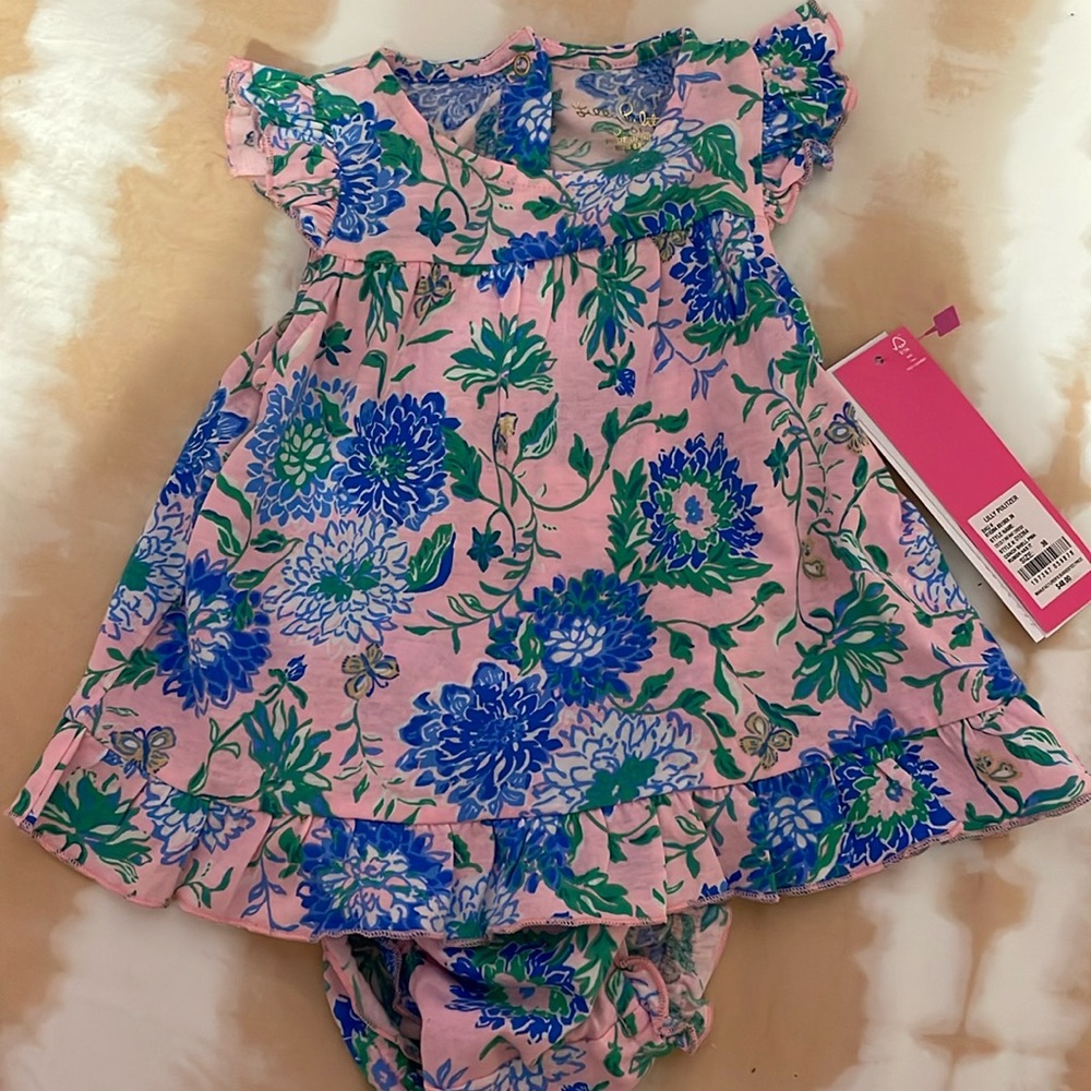 Lilly Pulitzer cecily infant dress NWT